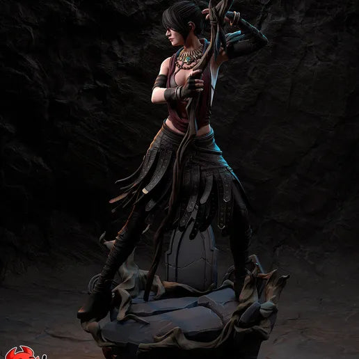 Morrigan Resin Fan Art - MTO (Design by H3llcreator)
