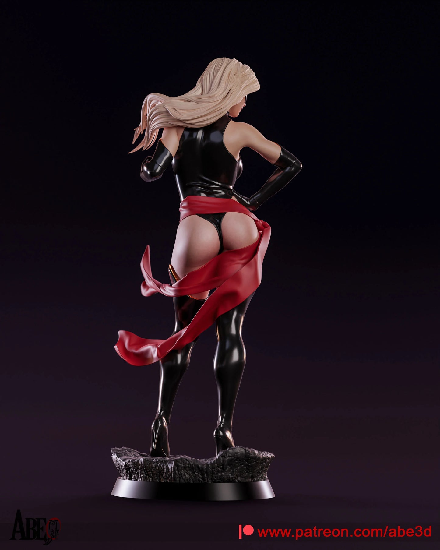 Ms. Marvel Resin Fan Art - MTO