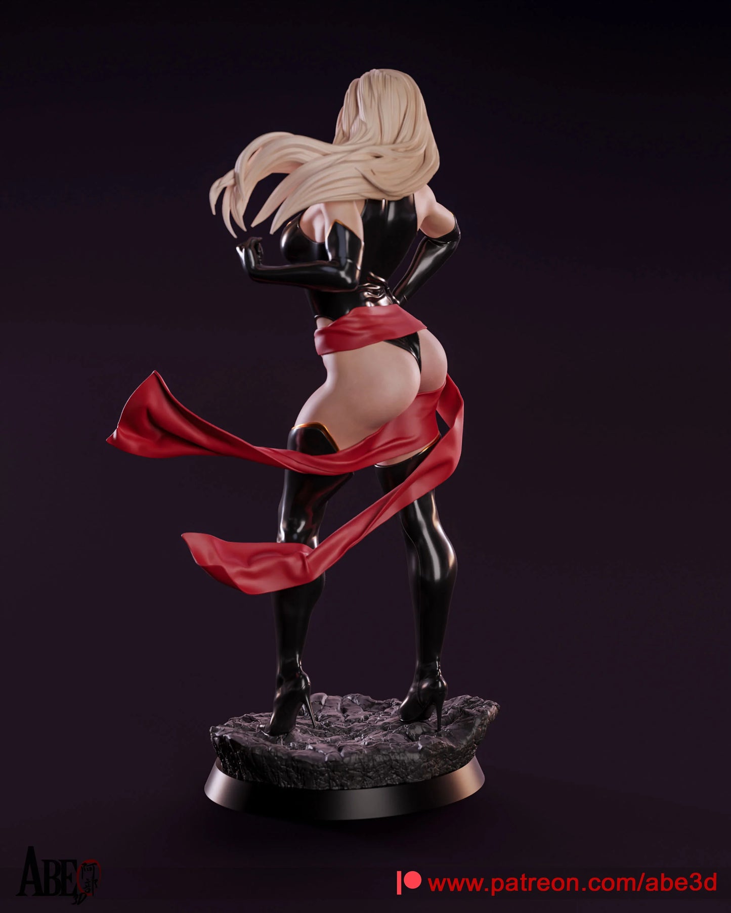 Ms. Marvel Resin Fan Art - MTO