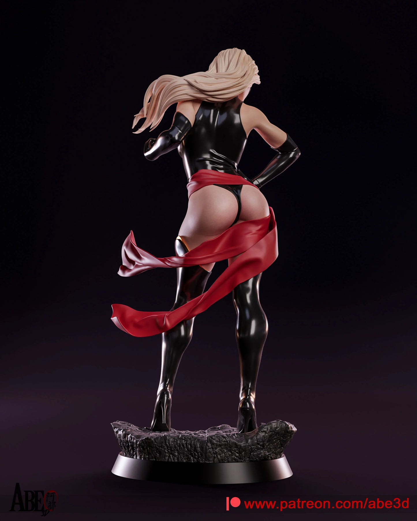 Ms. Marvel Resin Fan Art - MTO