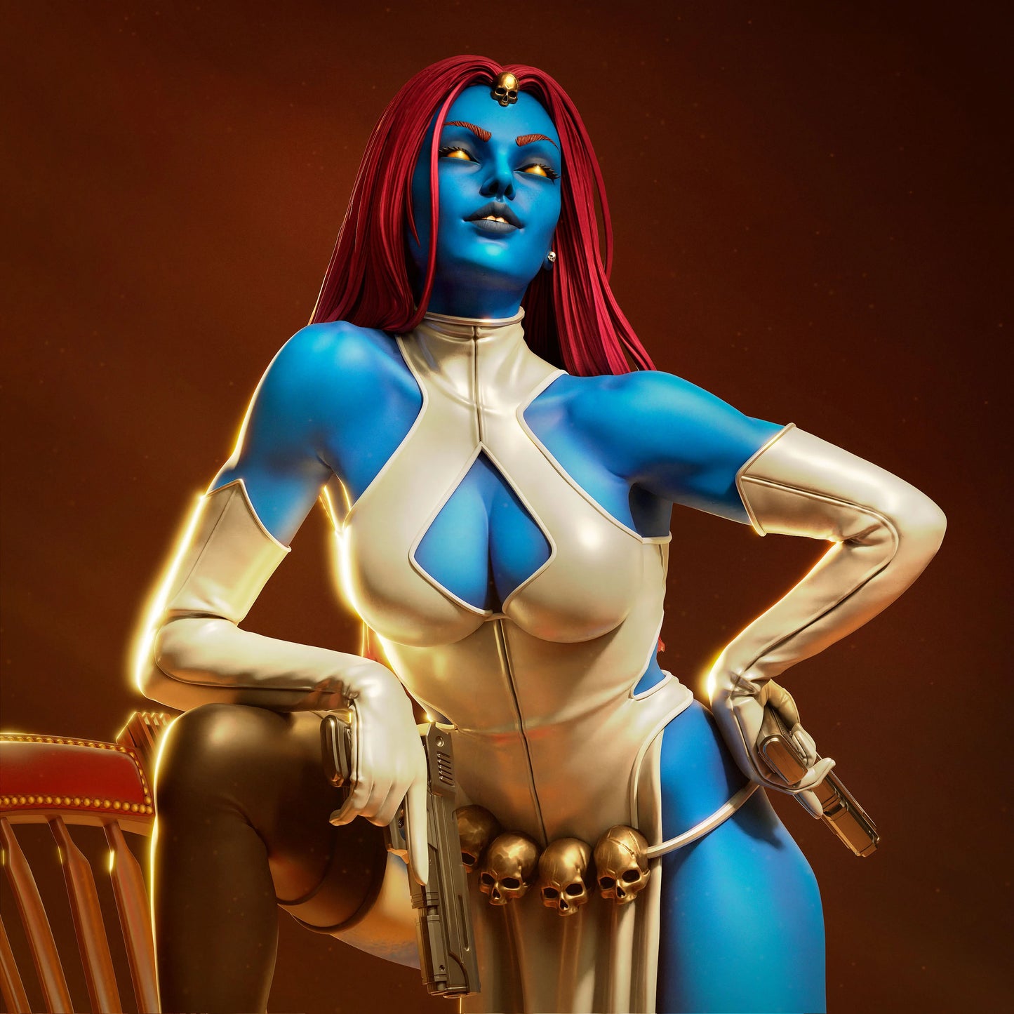 Mystique Resin Fan Art - MTO (Abe3D)