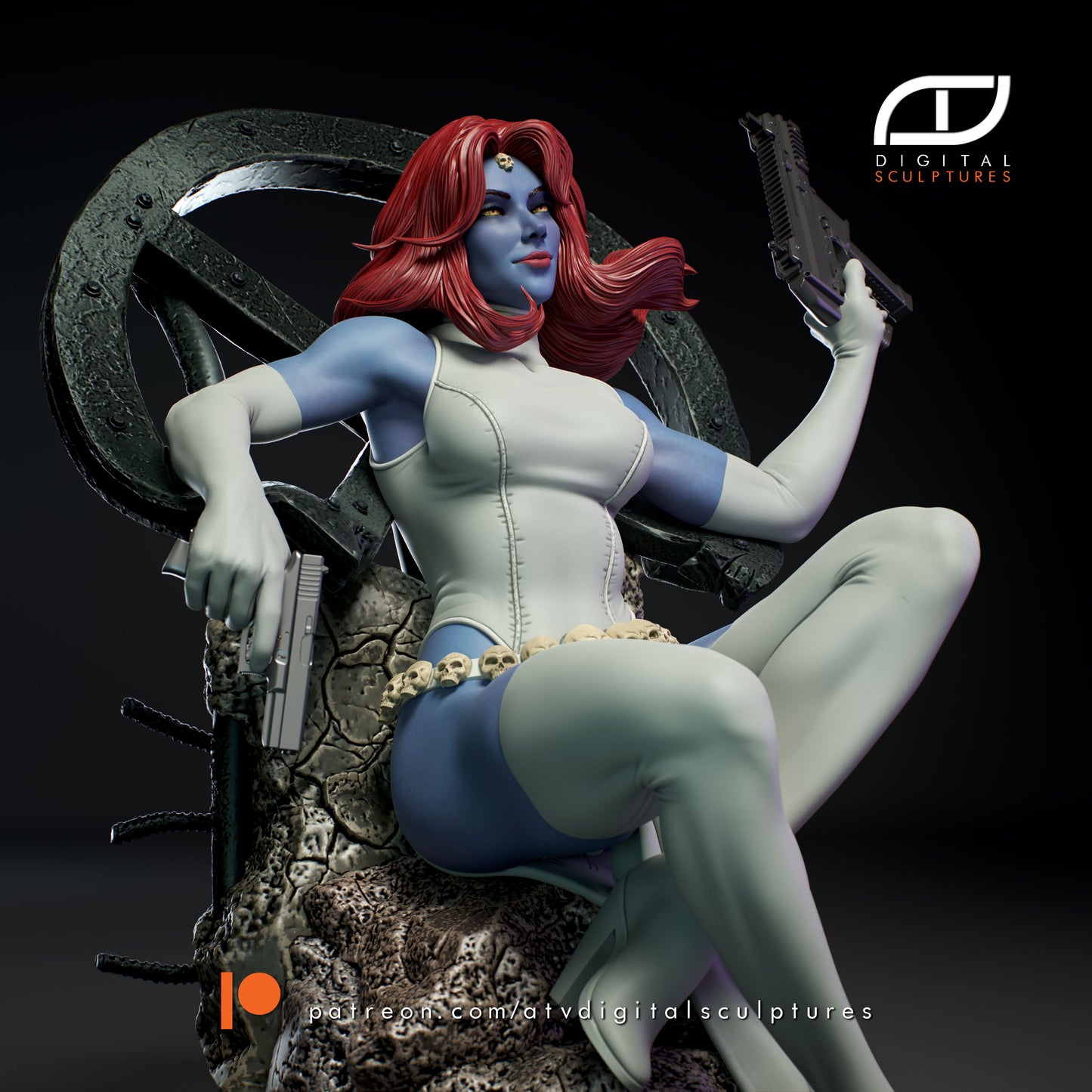 Mystique Resin Fan Art - MTO (ATV)