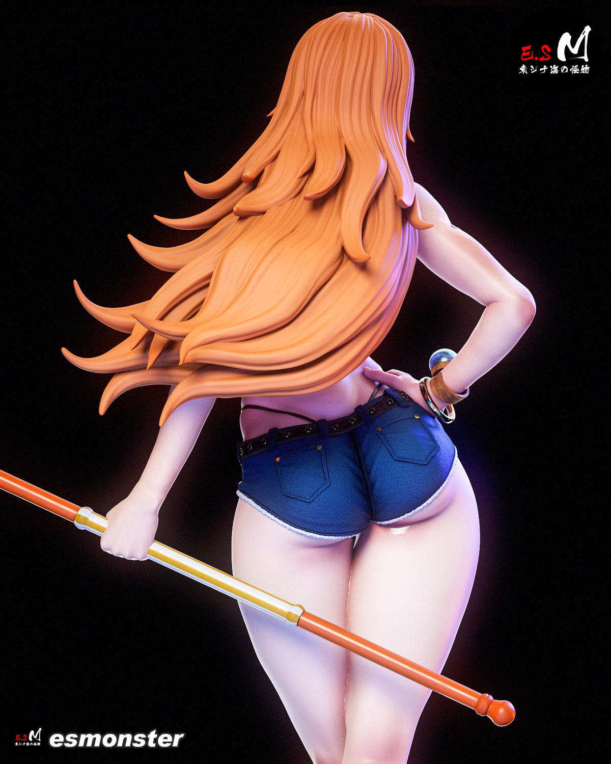 Nami Resin Art (East Sea Monster Version)