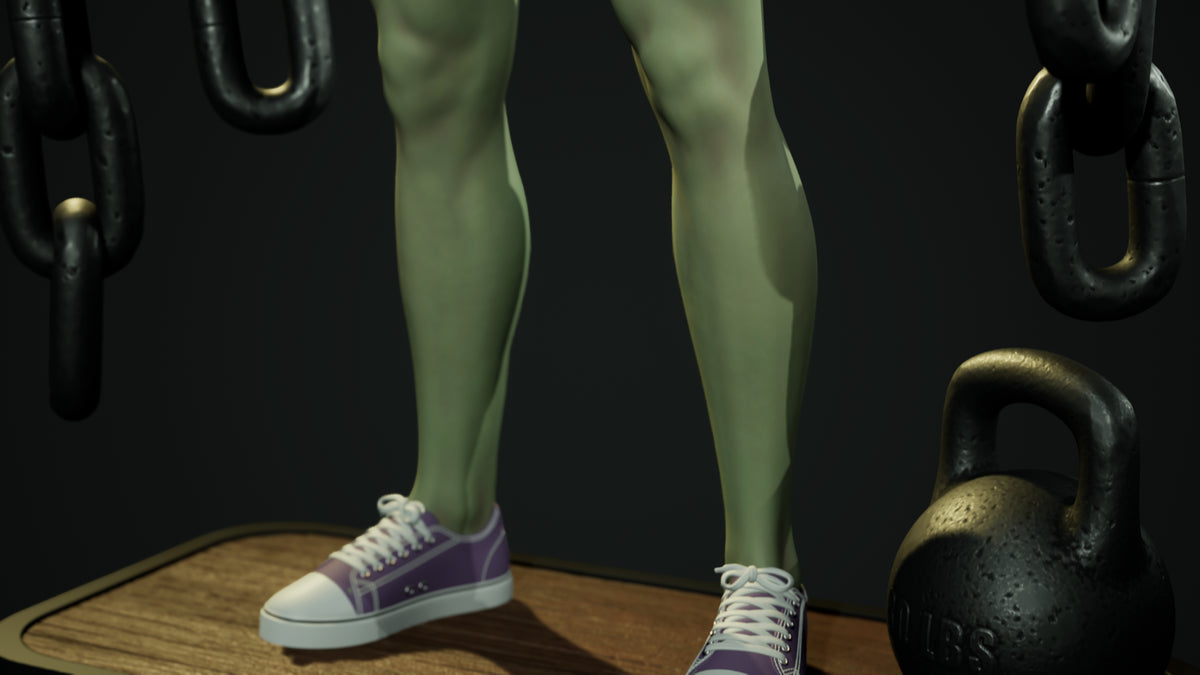 She Hulk Resin Art (Godlink Version)