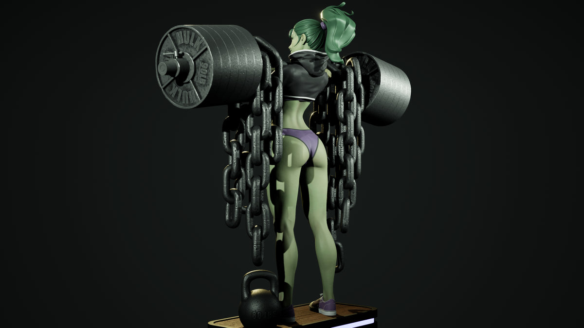 She Hulk Resin Art (Godlink Version)