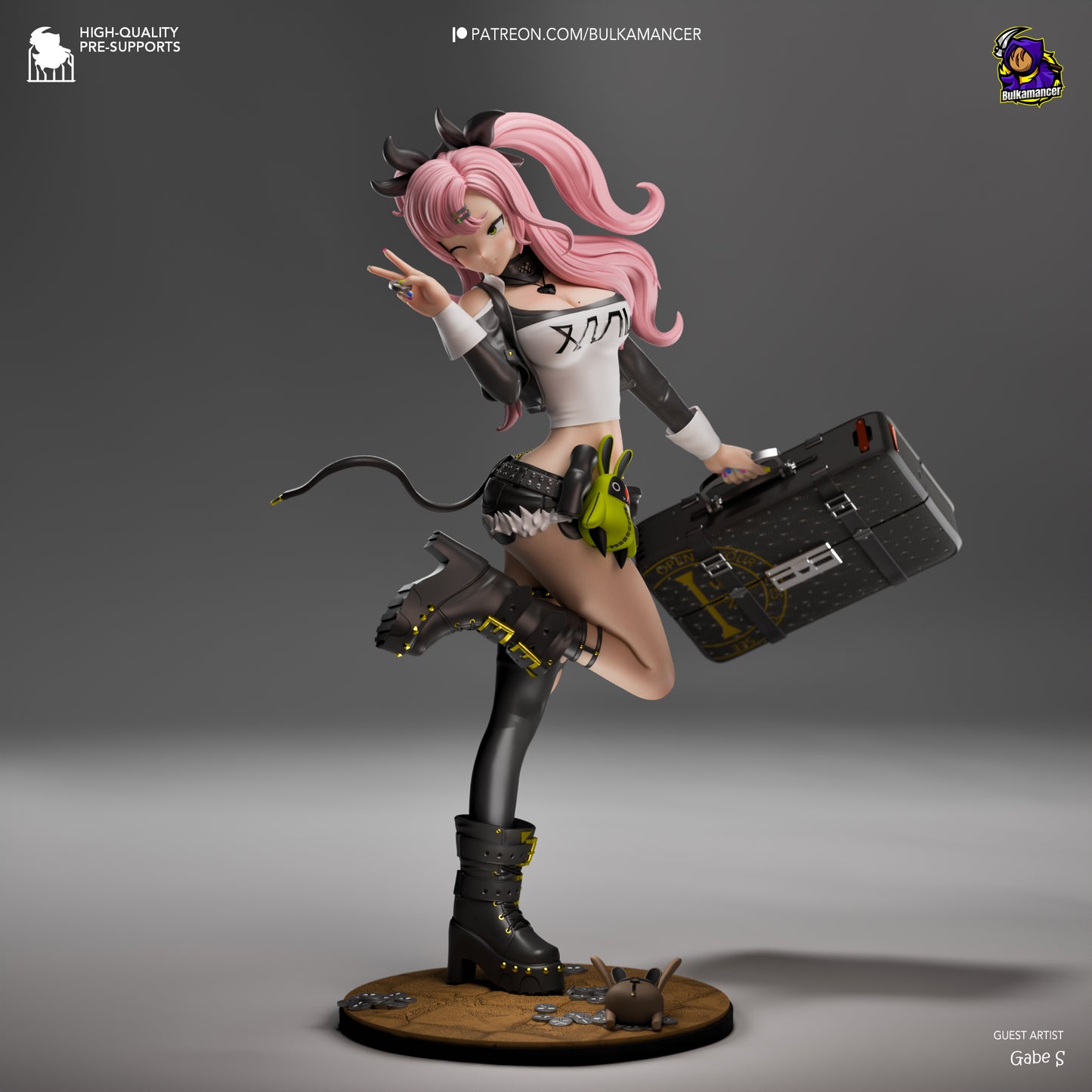Nicole ZZZ Resin Fan Art - MTO (Design by Bulkamancer)