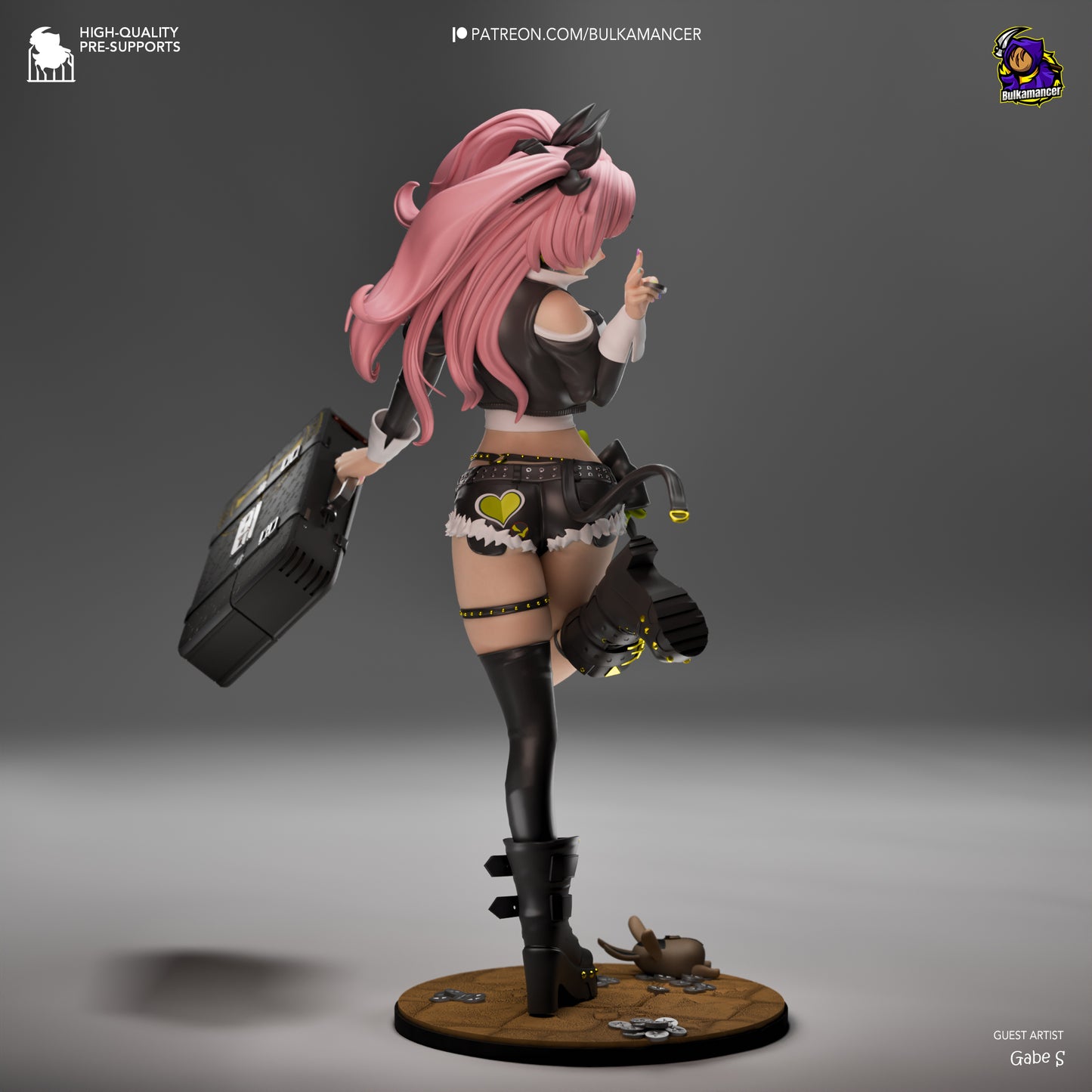 Nicole ZZZ Resin Fan Art - MTO (Design by Bulkamancer)