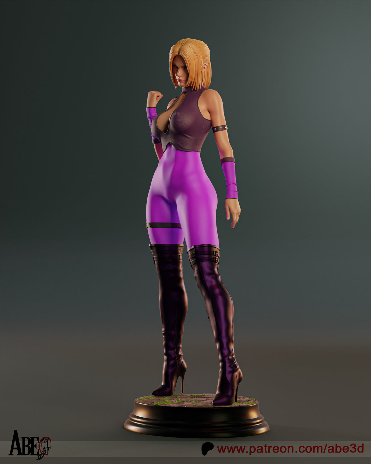 Nina Williams Resin Art (Design by Abe3D)