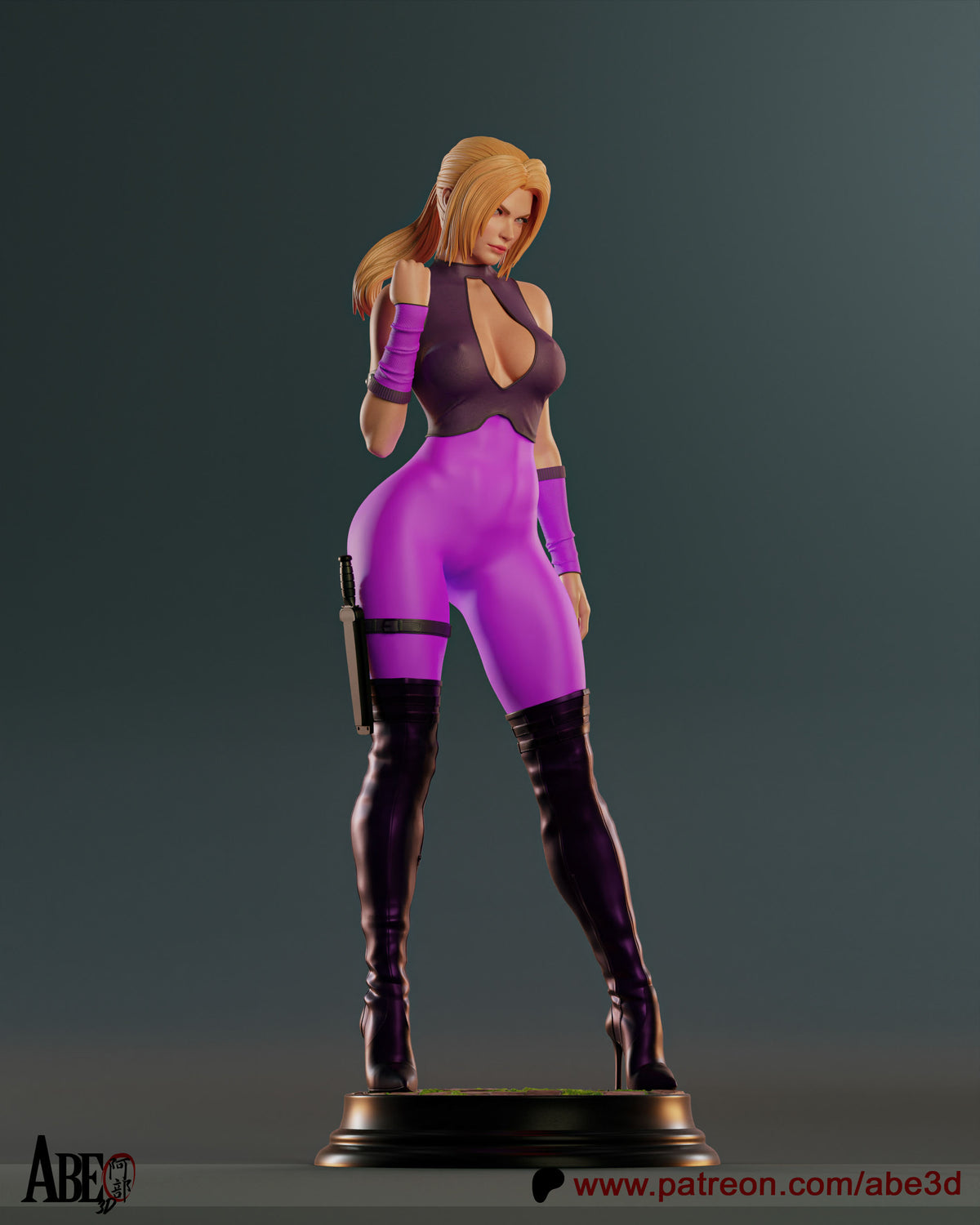 Nina Williams Resin Art (Design by Abe3D)