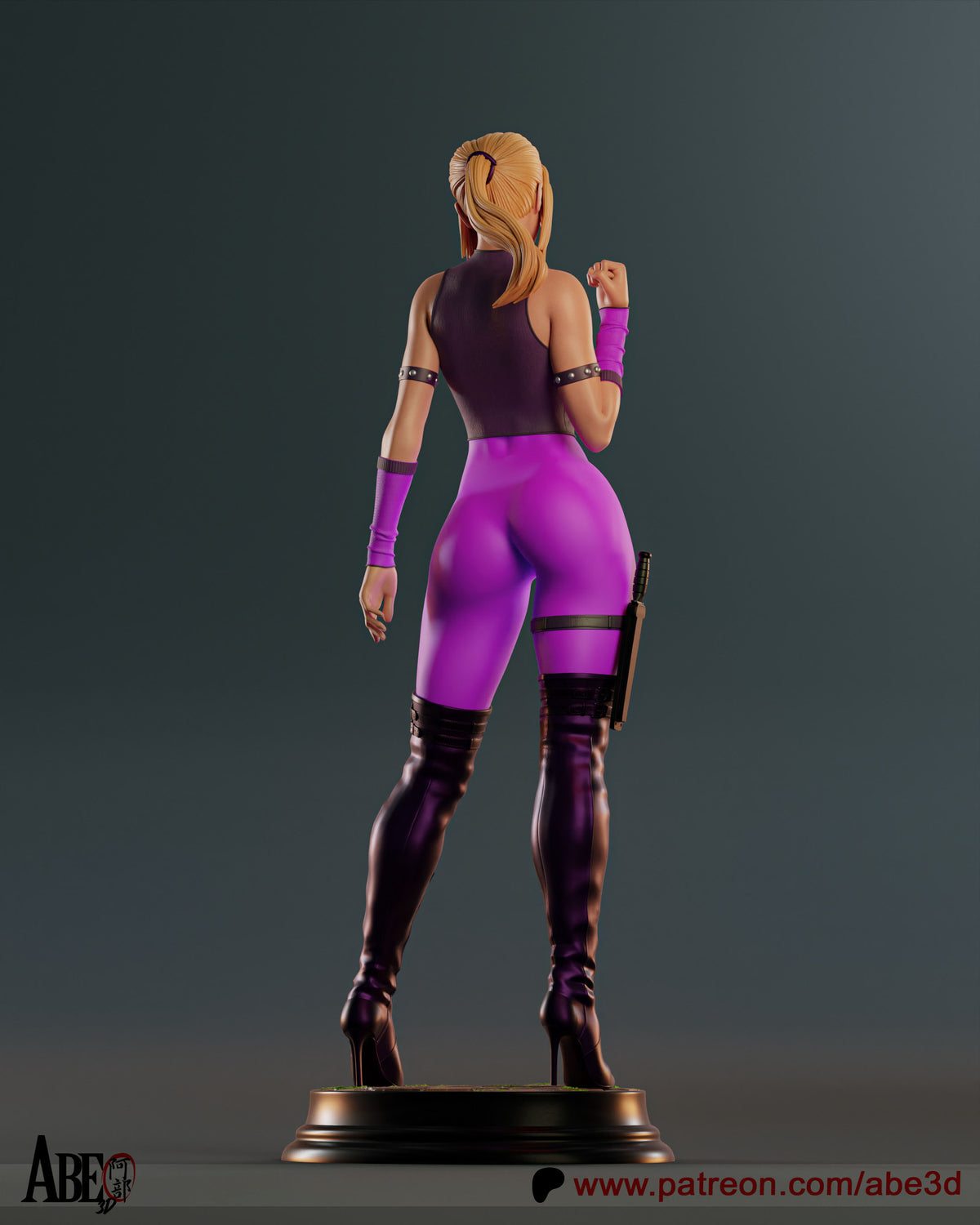 Nina Williams Resin Art (Design by Abe3D)