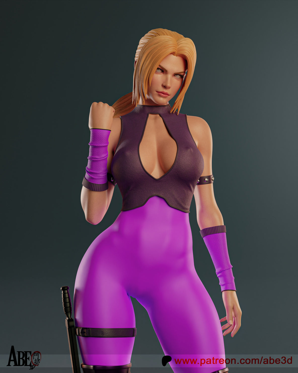 Nina Williams Resin Art (Design by Abe3D)