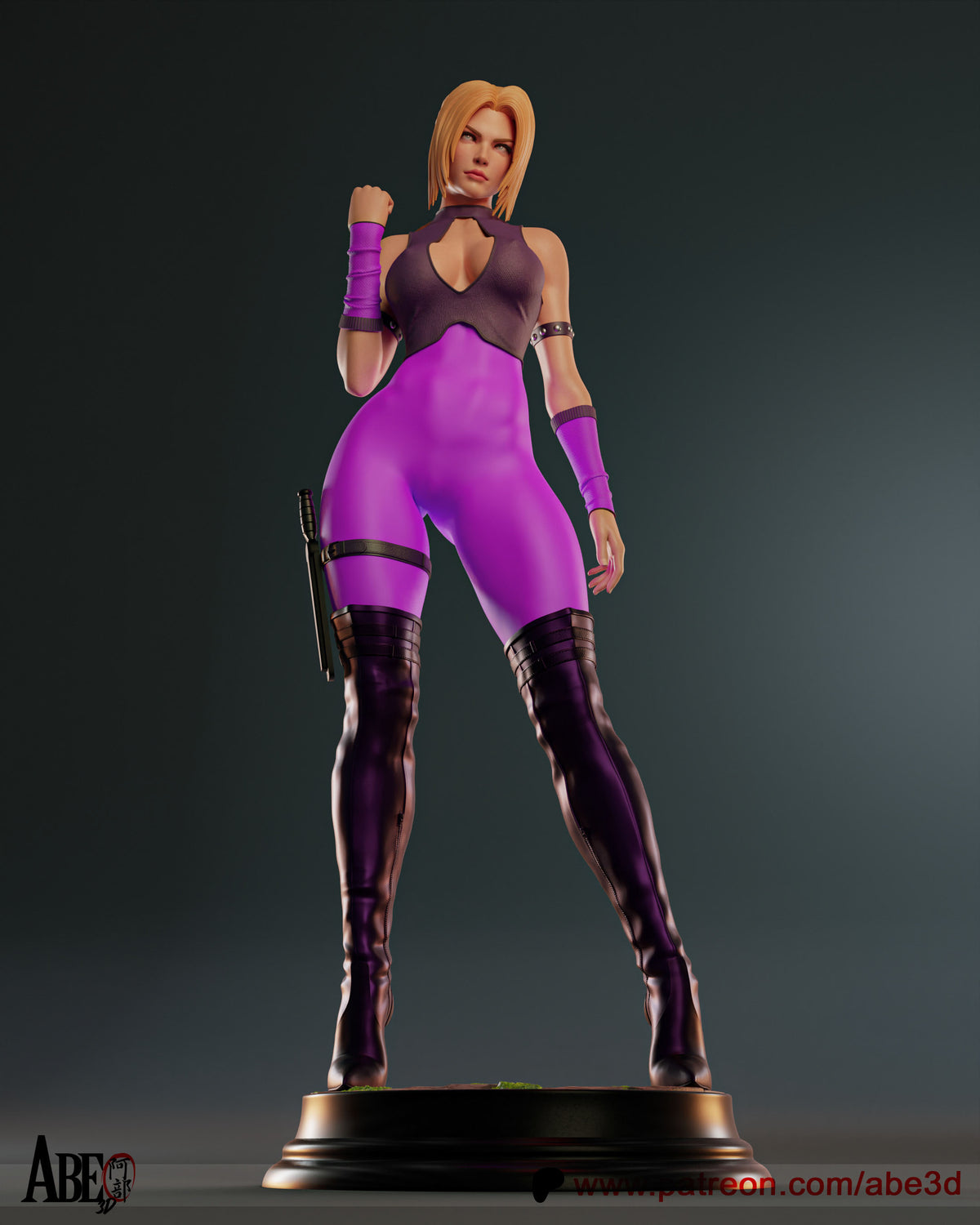 Nina Williams Resin Art (Design by Abe3D)