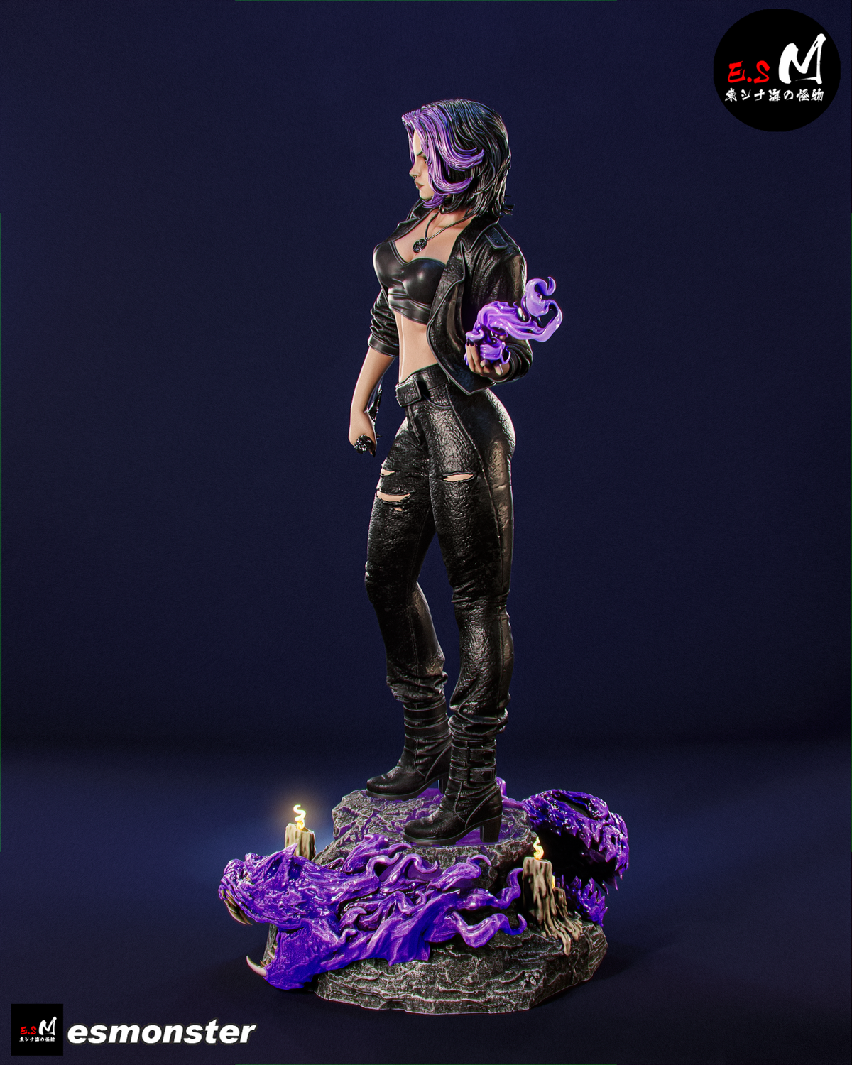 Nyx Hades II Resin Art (East Sea Monster Version)
