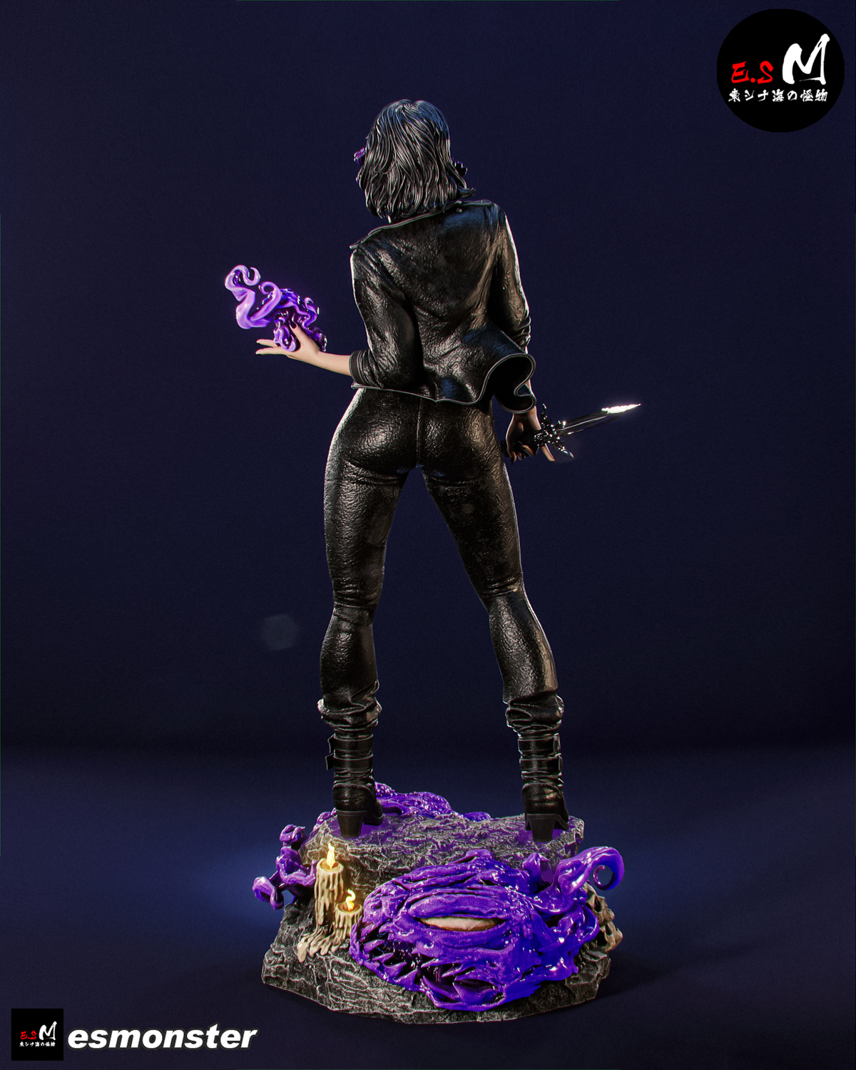 Nyx Hades II Resin Art (East Sea Monster Version)