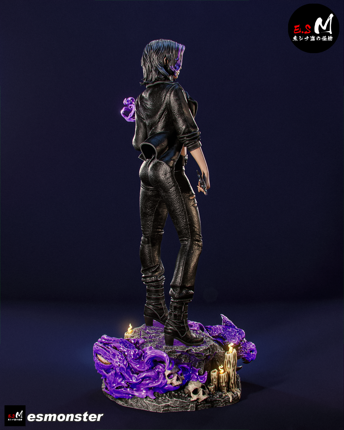 Nyx Hades II Resin Art (East Sea Monster Version)