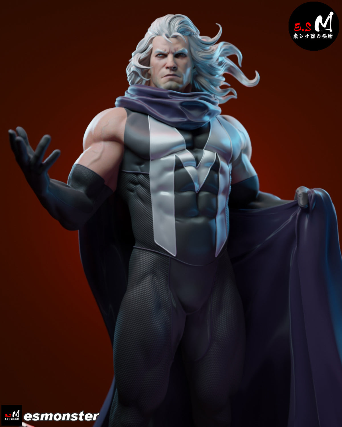 Magneto Resin Art (East Sea Monster Version)