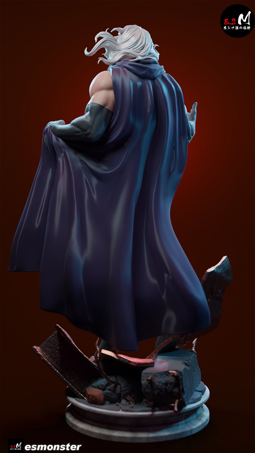 Magneto Resin Art (East Sea Monster Version)