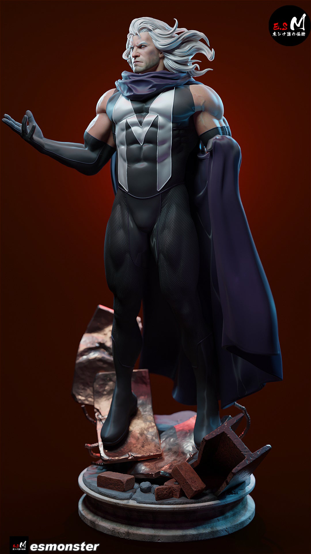 Magneto Resin Art (East Sea Monster Version)