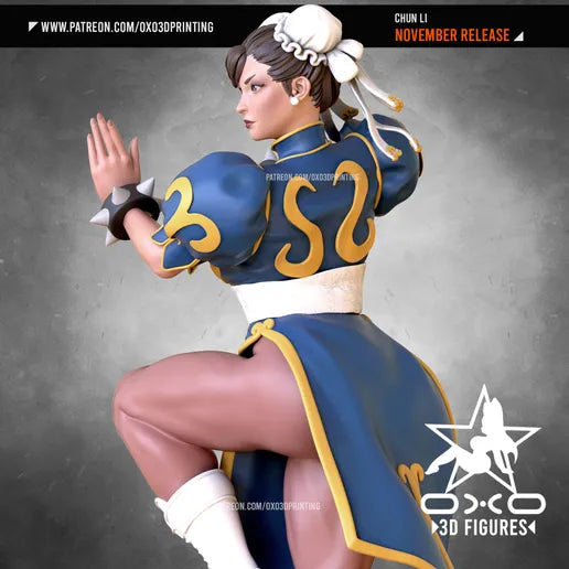 Chunli Resin Fan Art - MTO (OXO)