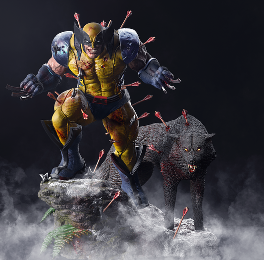 Wolverine Resin Fan Art - MTO (SS)