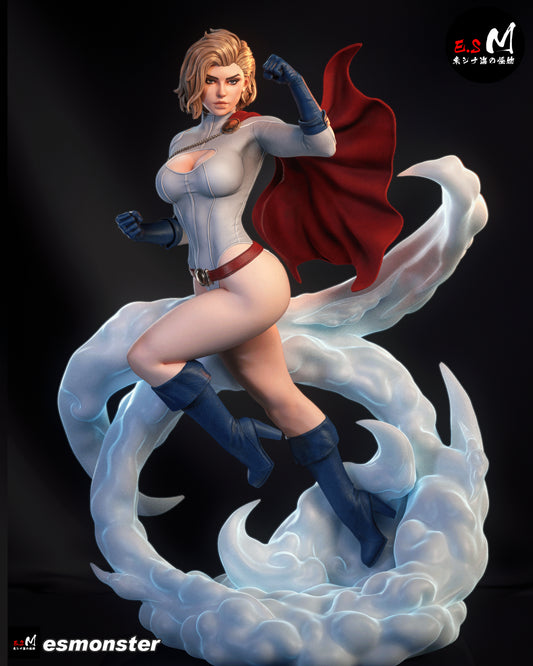 Powergirl Resin Art (East Sea Monster Version)