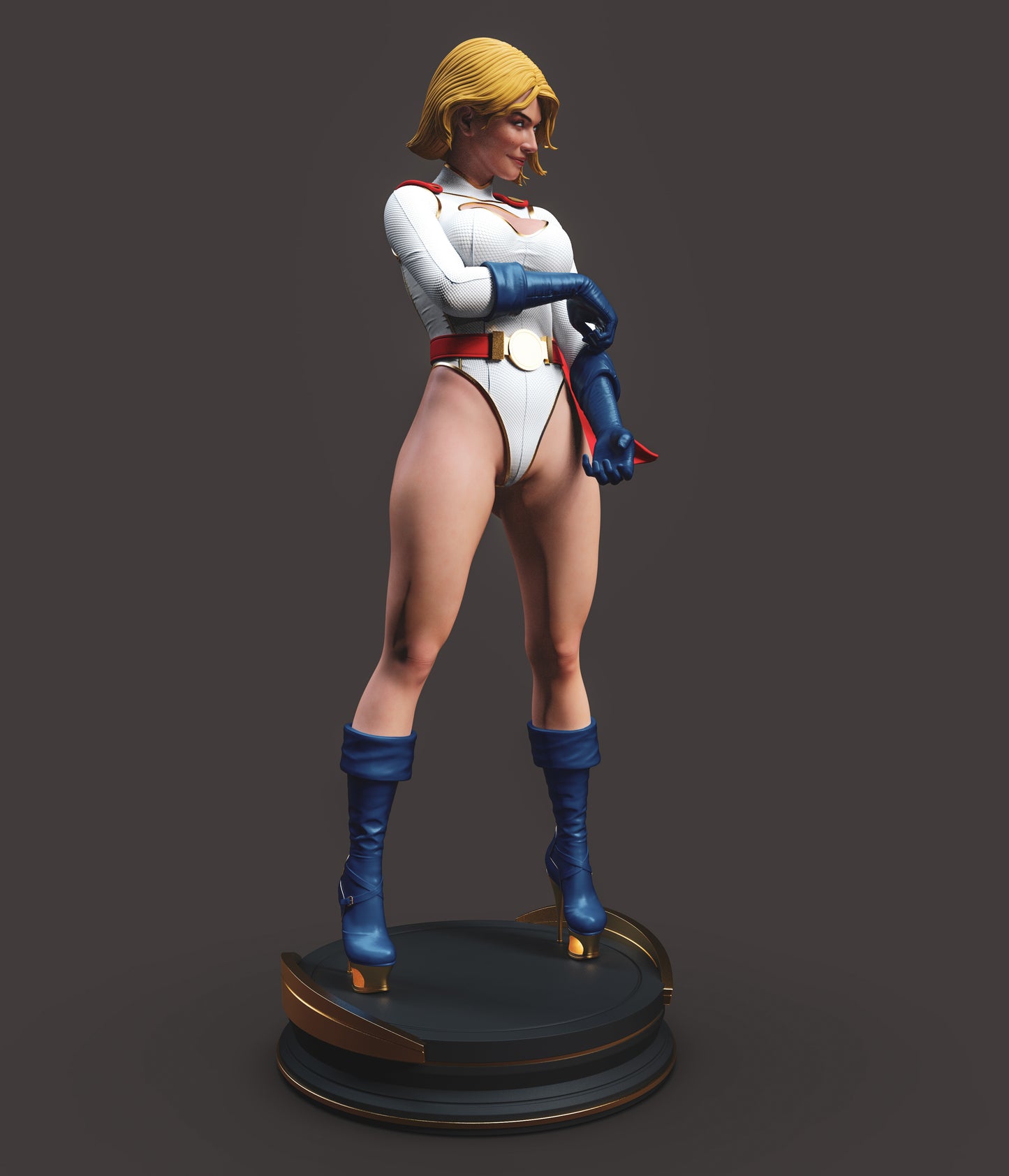 Power Girl Resin Fan Art - MTO (Design by Abe3D)