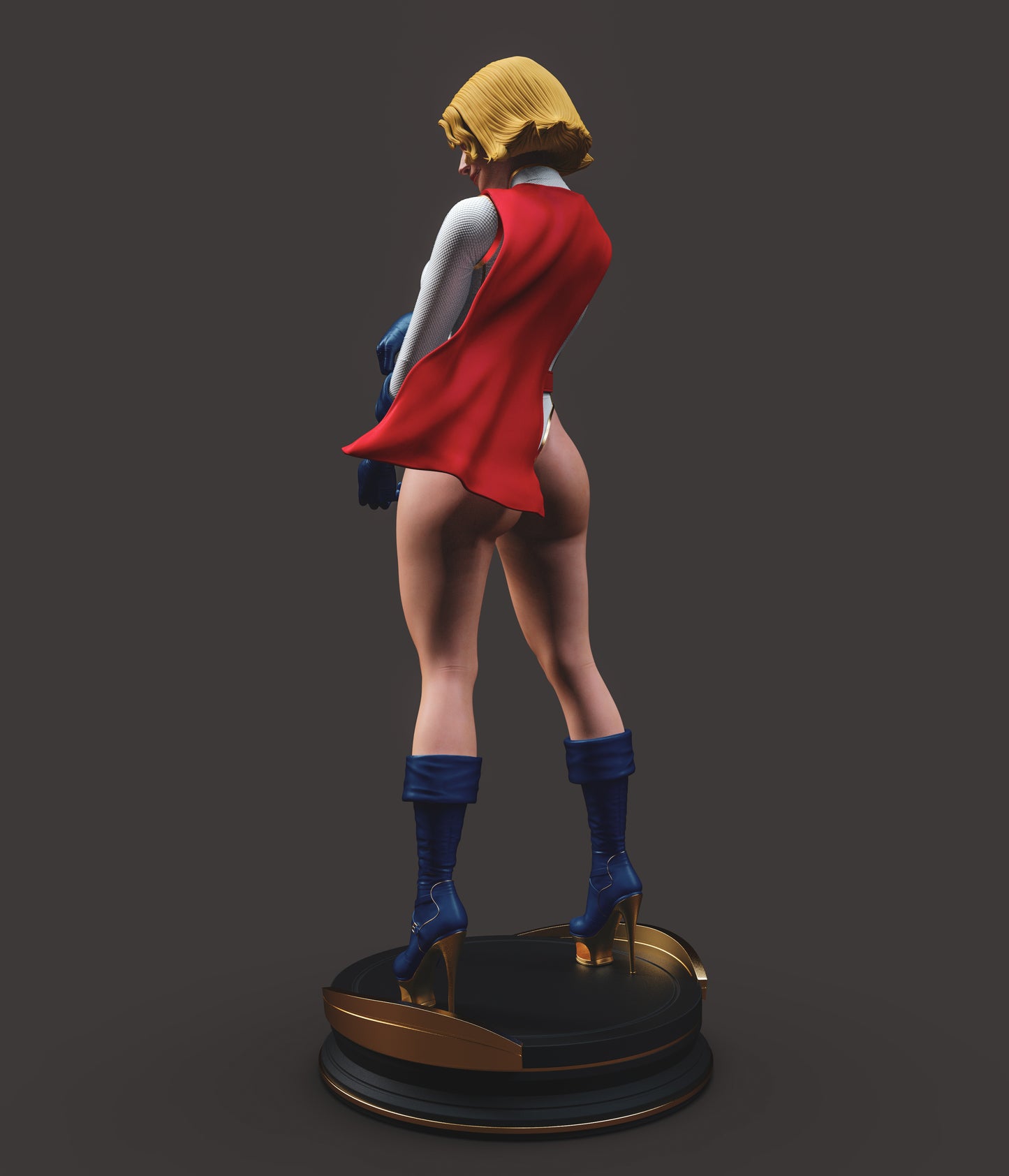 Power Girl Resin Fan Art - MTO (Design by Abe3D)