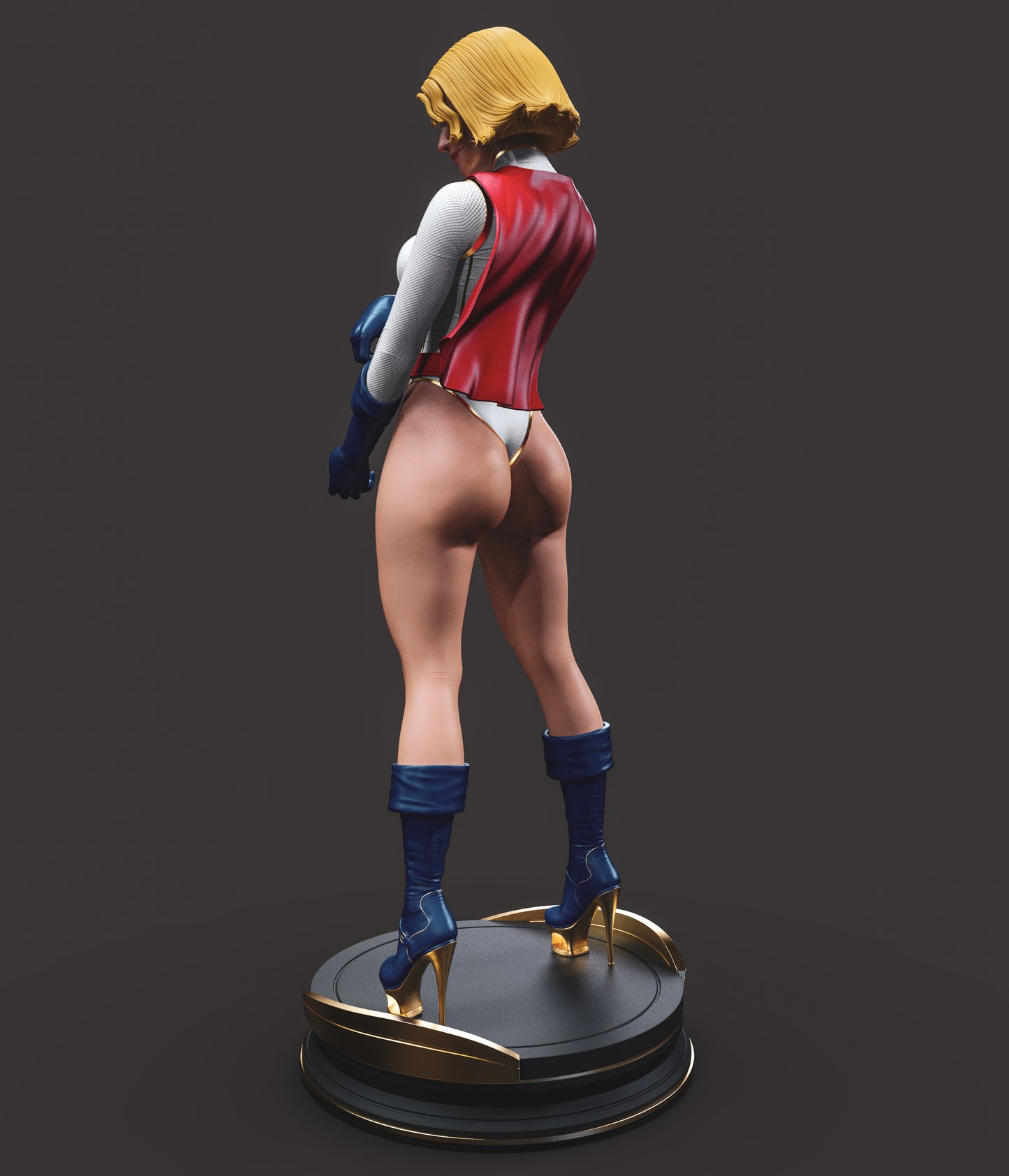 Power Girl Resin Fan Art - MTO (Design by Abe3D)