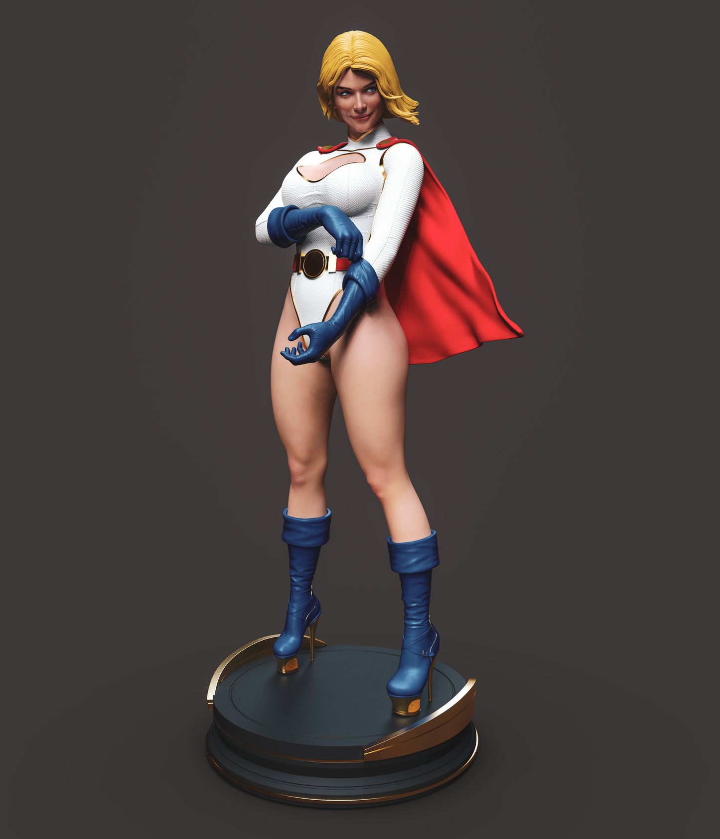 Power Girl Resin Fan Art - MTO (Design by Abe3D)