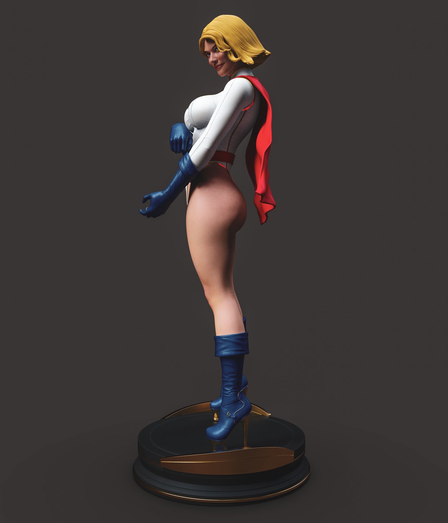 Power Girl Resin Fan Art - MTO (Design by Abe3D)