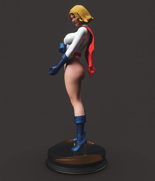 Power Girl Resin Fan Art - MTO (Design by Abe3D)