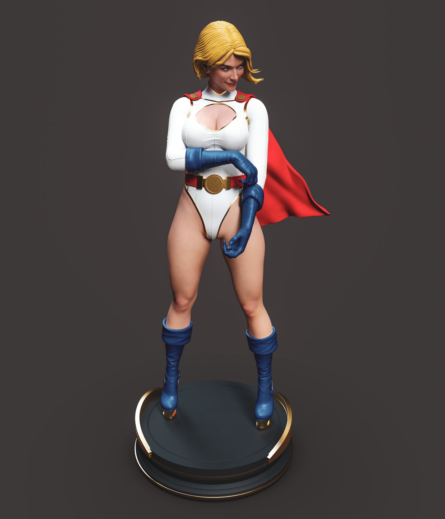 Power Girl Resin Fan Art - MTO (Design by Abe3D)