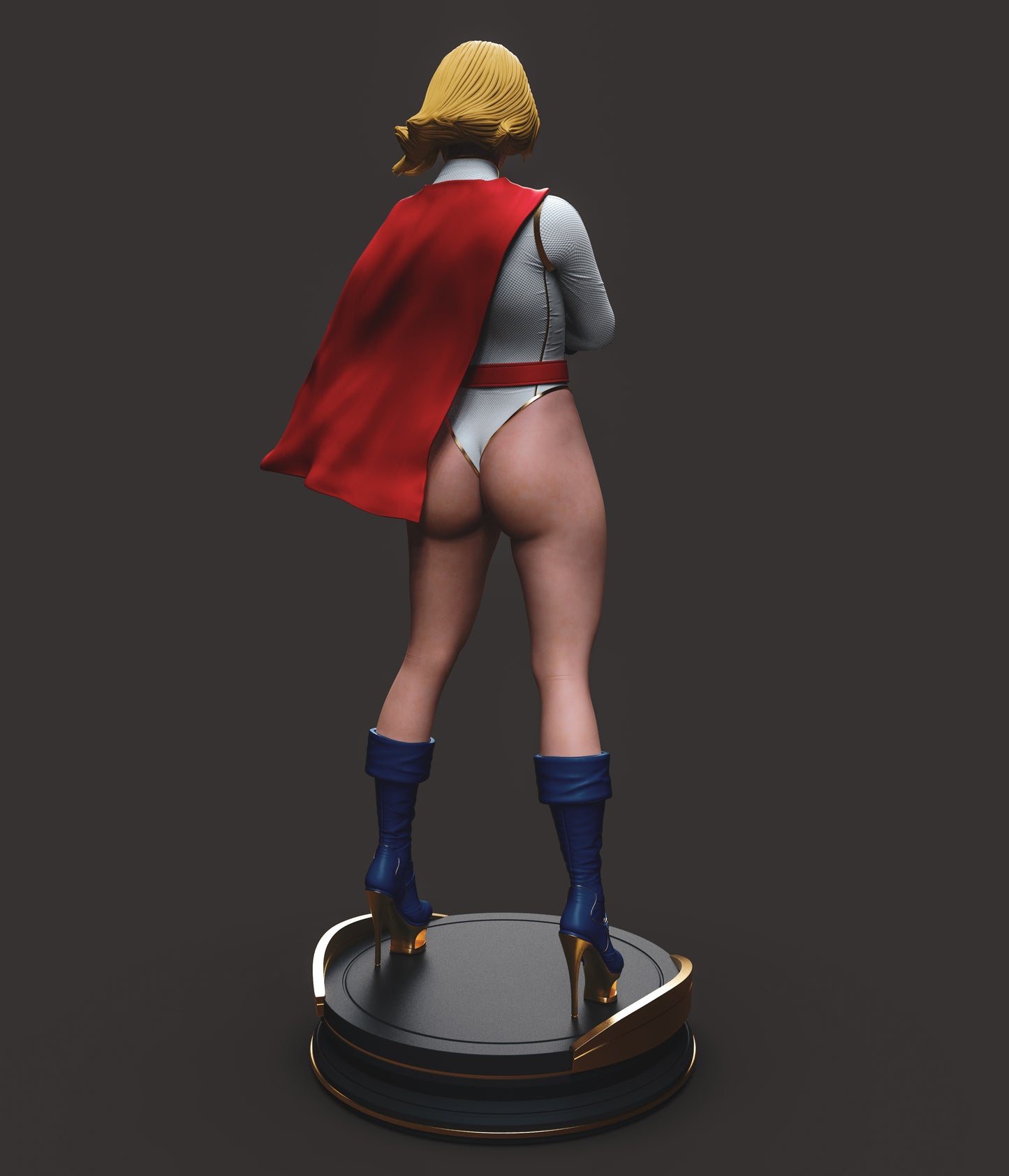 Power Girl Resin Fan Art - MTO (Design by Abe3D)
