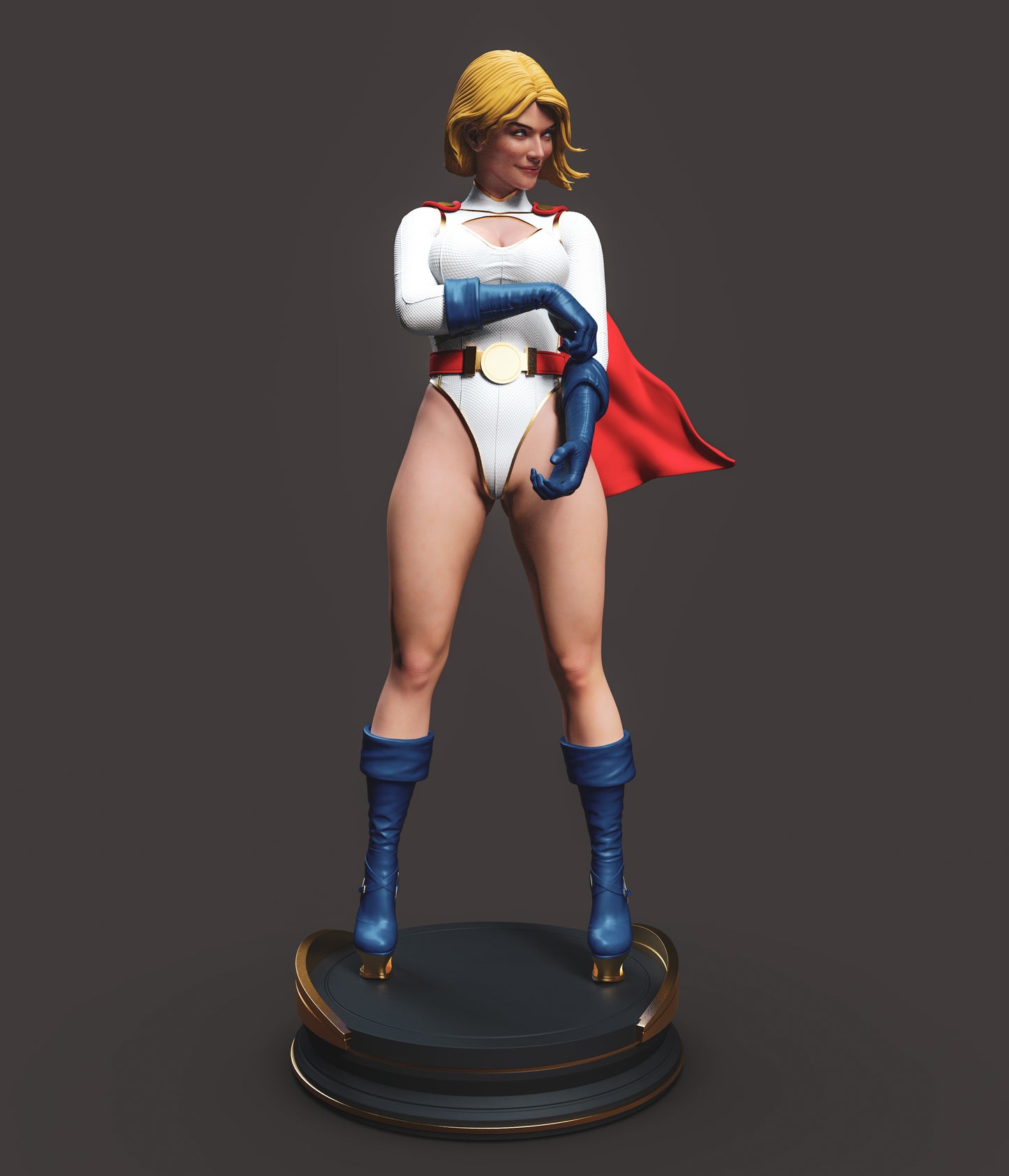Power Girl Resin Fan Art - MTO (Design by Abe3D)