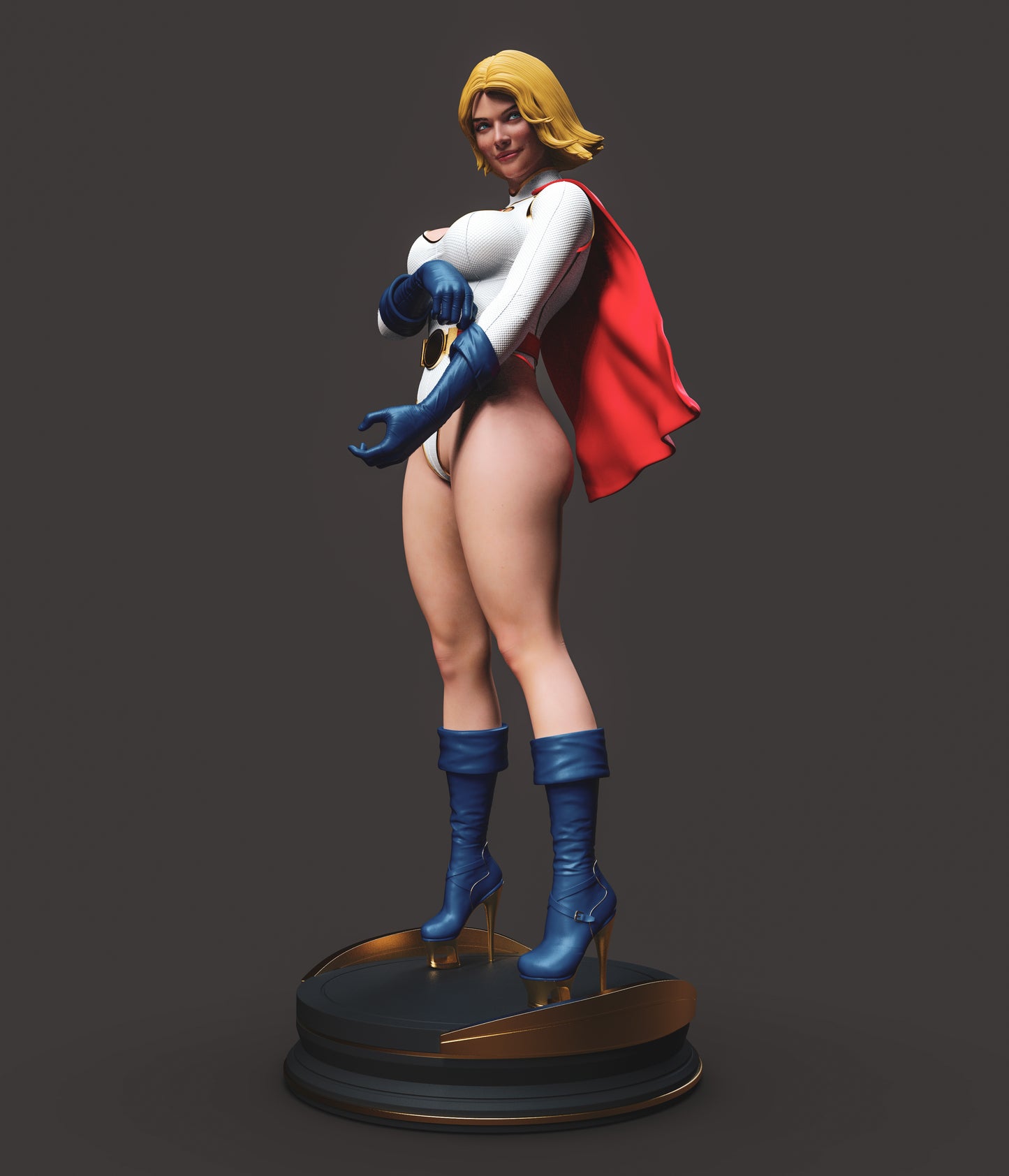 Power Girl Resin Fan Art - MTO (Design by Abe3D)