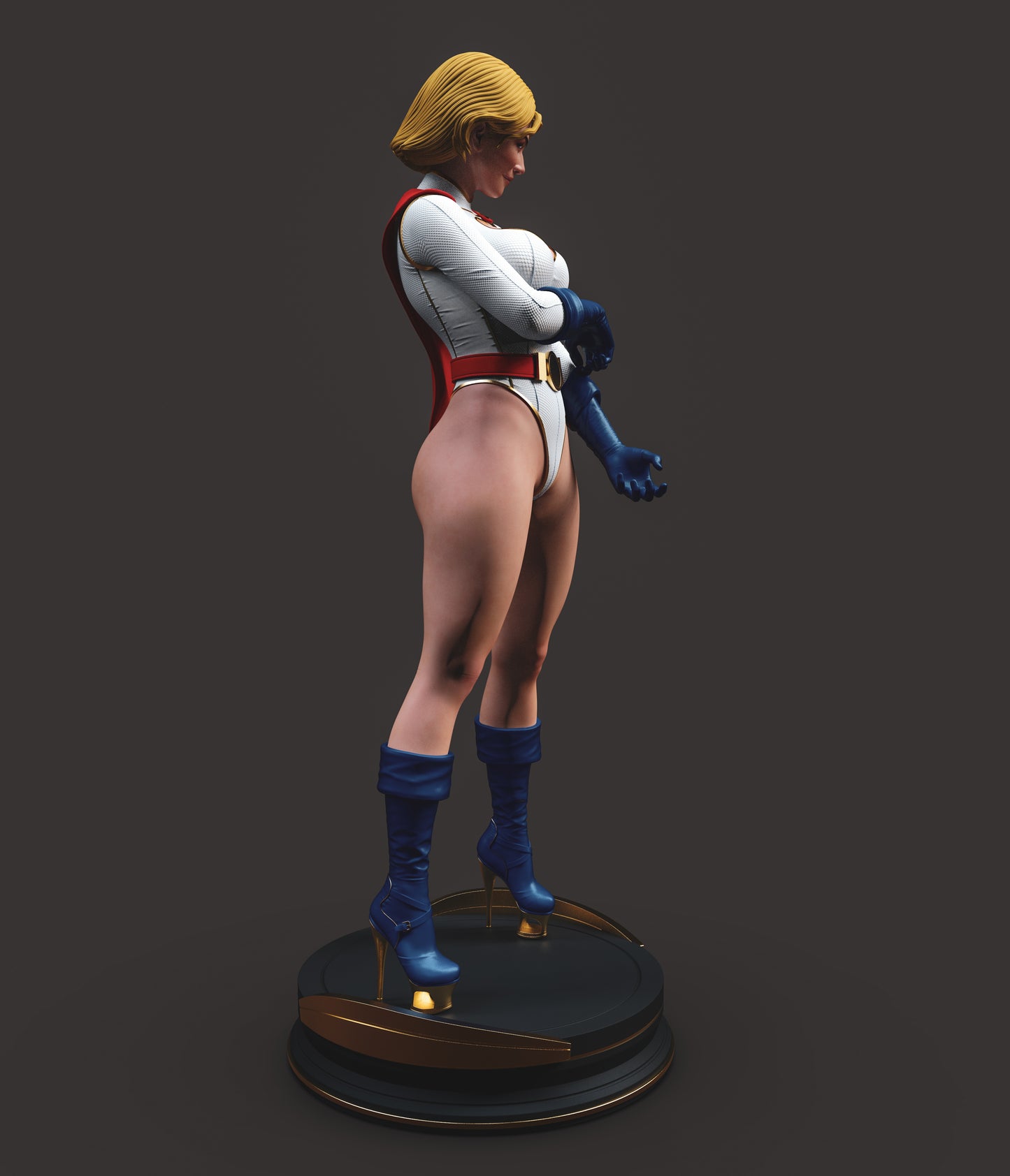 Power Girl Resin Fan Art - MTO (Design by Abe3D)