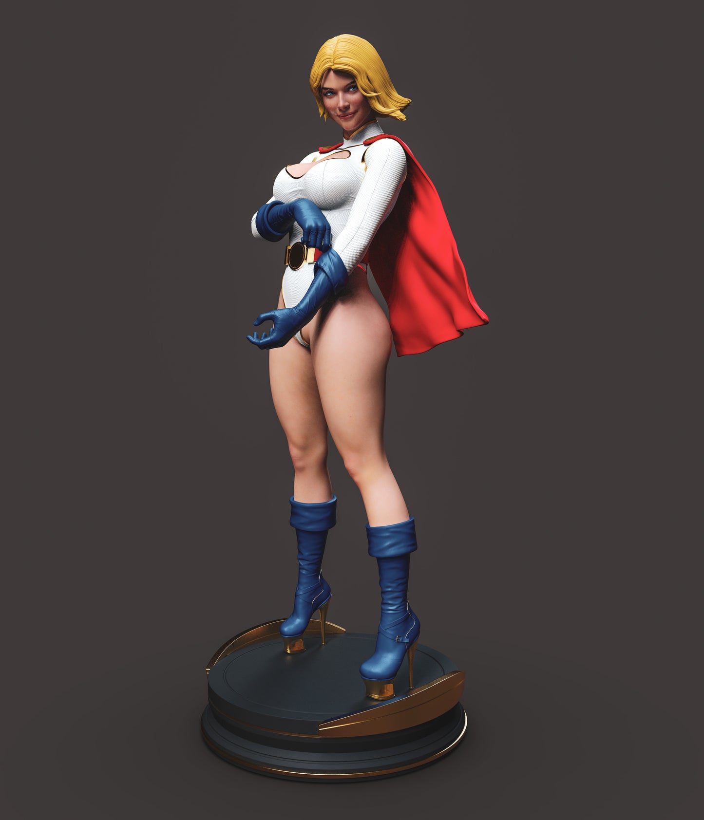 Power Girl Resin Fan Art - MTO (Design by Abe3D)