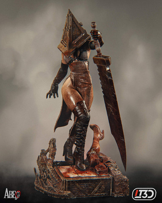Pyramid Head Resin Art (Design by Abe3D)