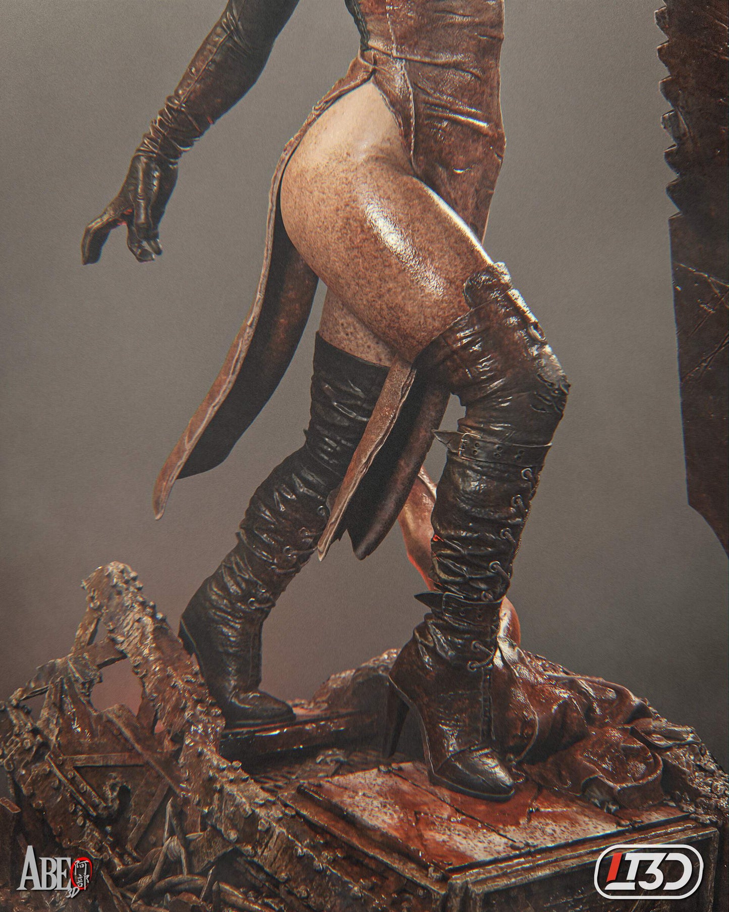 Pyramid Head Resin Art (Design by Abe3D)