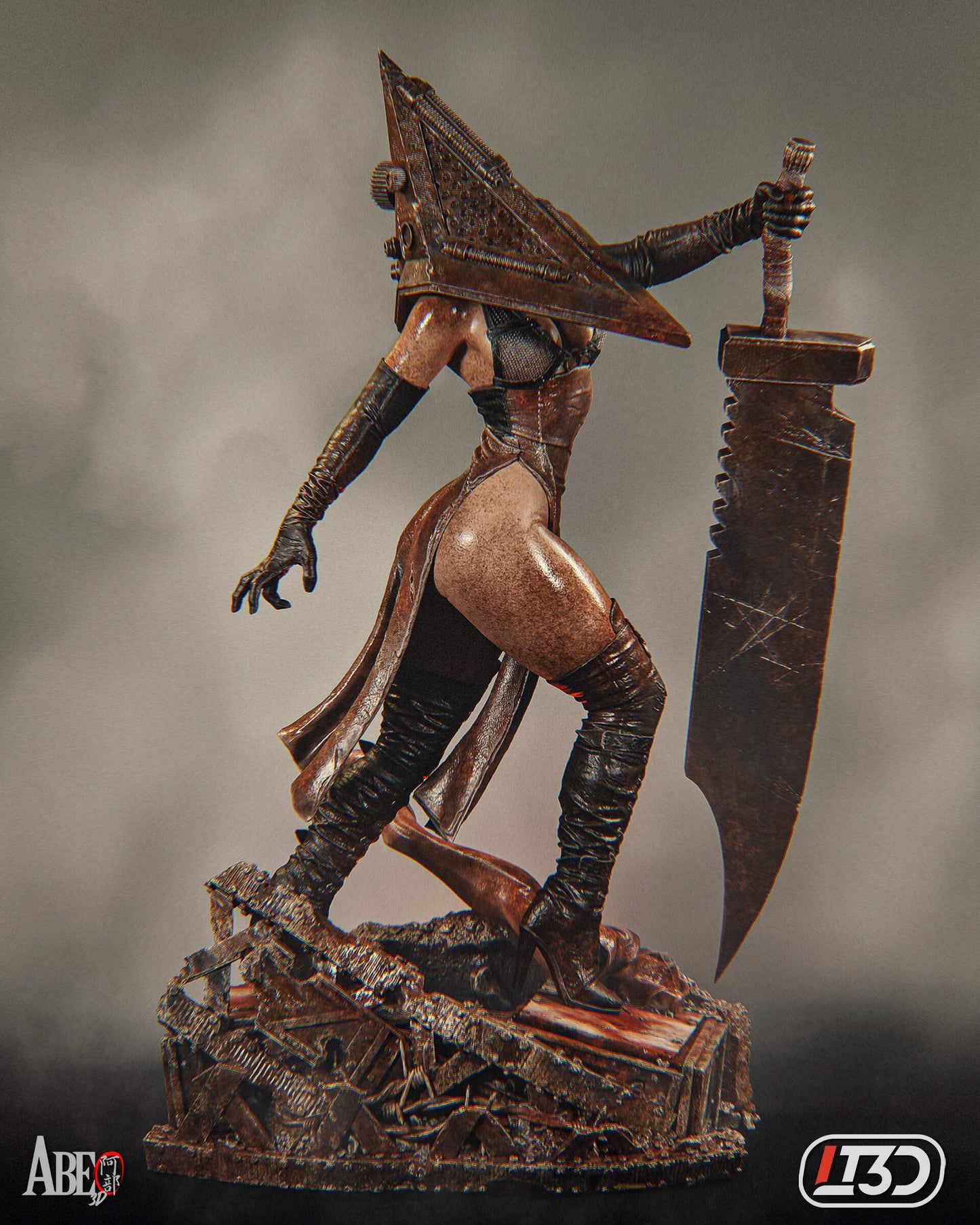 Pyramid Head Resin Art (Design by Abe3D)