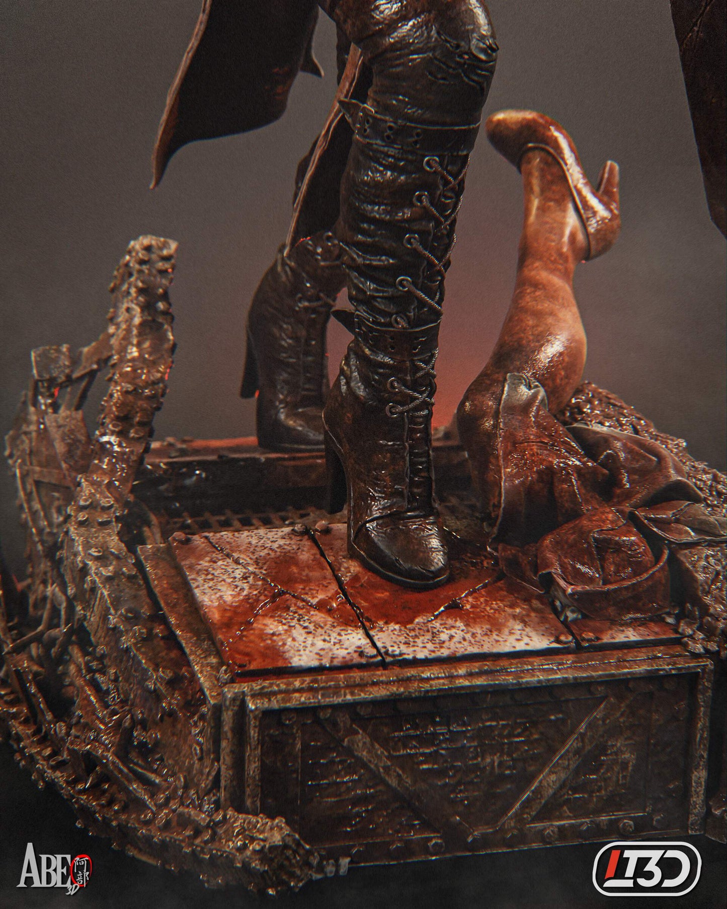 Pyramid Head Resin Art (Design by Abe3D)