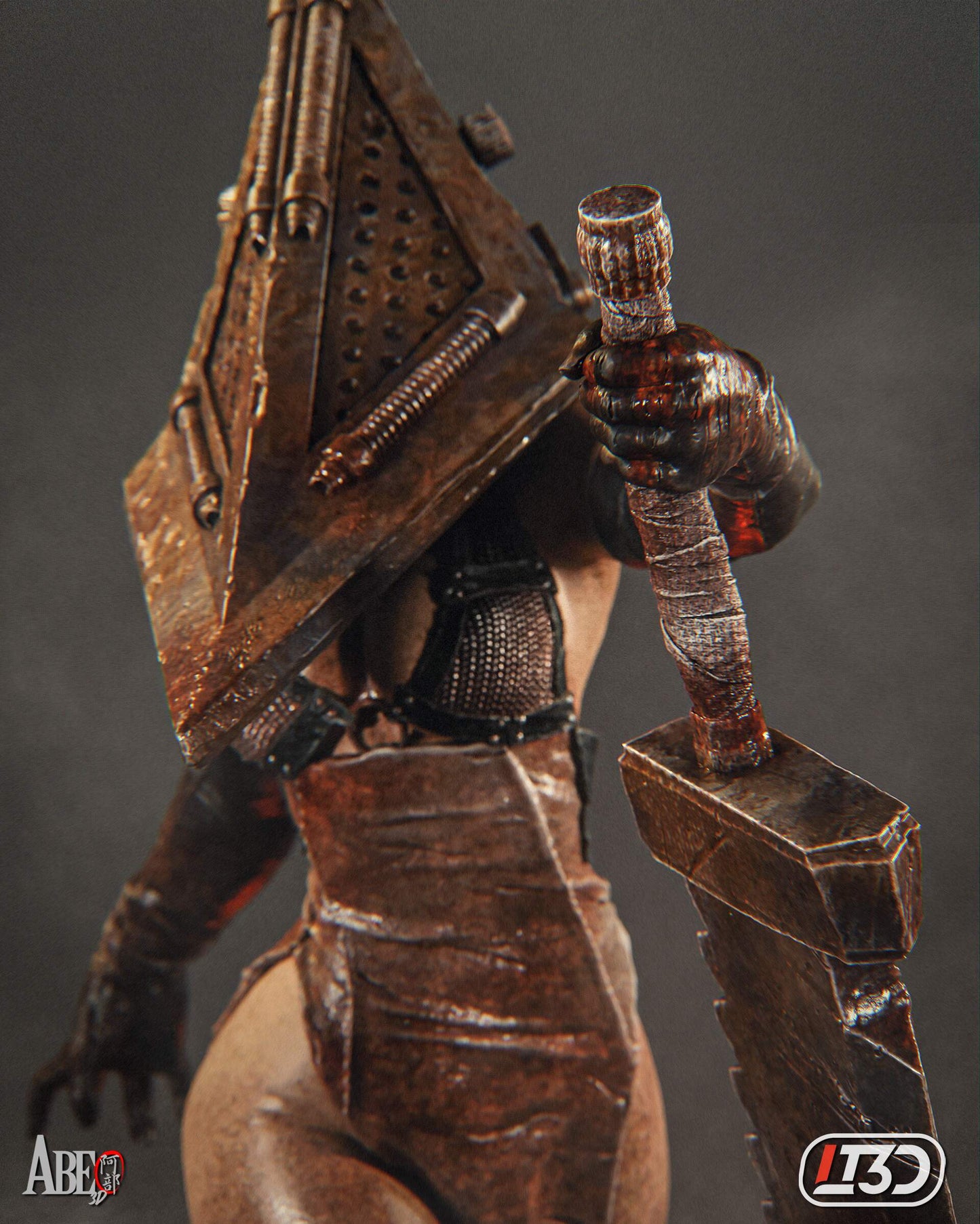 Pyramid Head Resin Art (Design by Abe3D)