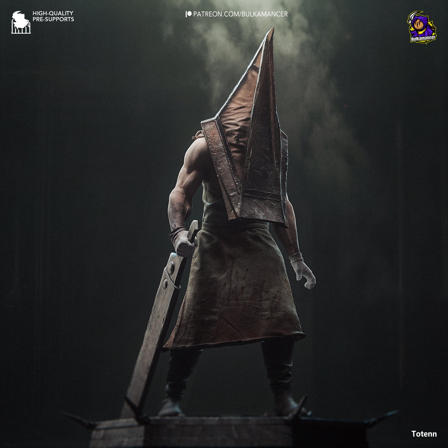 Pyramid Head Resin Fan Art - MTO (Bulka)