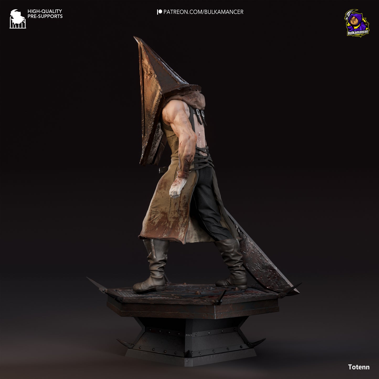 Pyramid Head Resin Fan Art - MTO (Bulka)