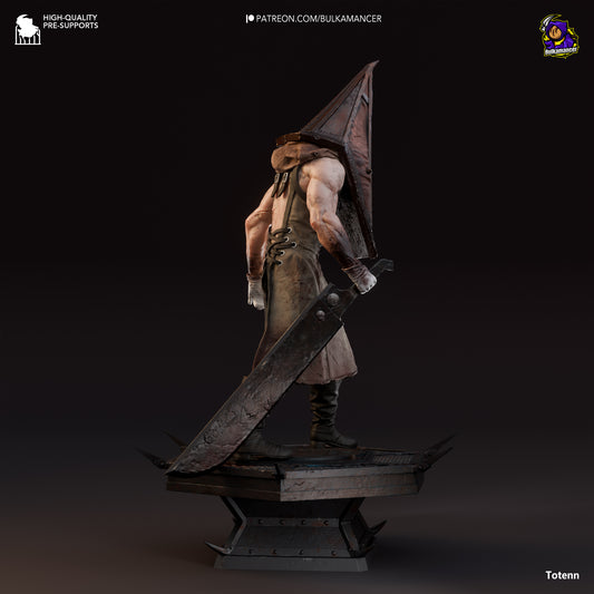Pyramid Head Resin Fan Art - MTO (Bulka)