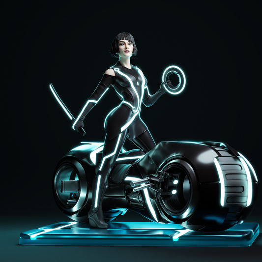 Quorra Resin Art - MTO (Design by CA3D)