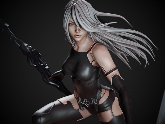 A2 Nier Automata Resin Fan Art - MTO (Design by CA3D Studios)