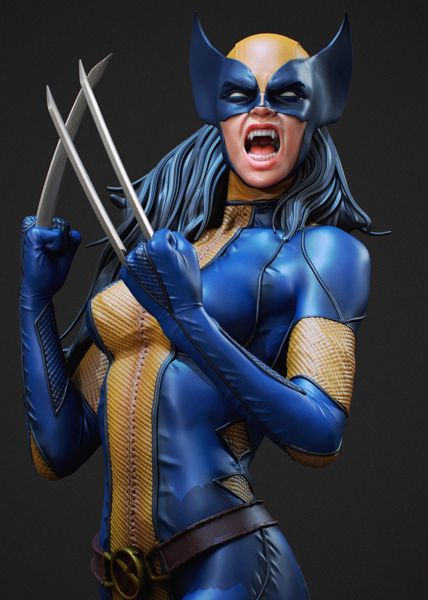 X-23 Wolverine/Laura Collectible Resin Fan Art Pro Painted - MTO