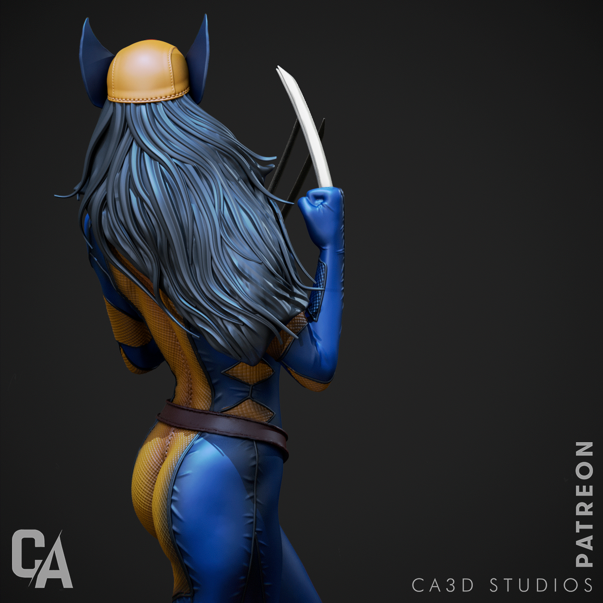 X-23 Wolverine/Laura Collectible Resin Fan Art Pro Painted - MTO