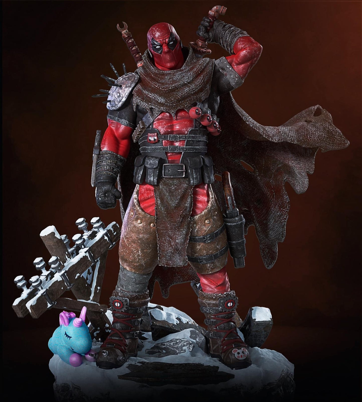 Deadpool Resin Fan Art - MTO (SS)